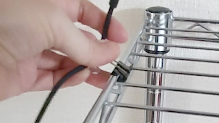 シェルフにセット