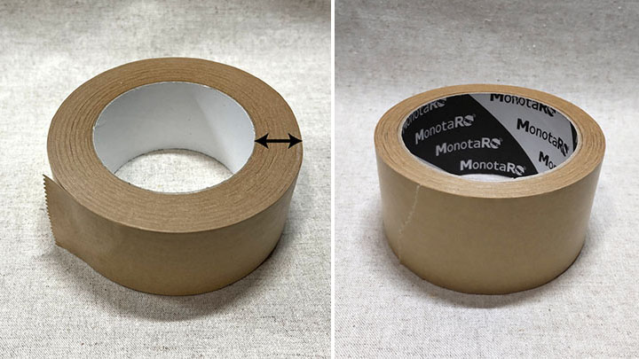 新旧クラフトテープ