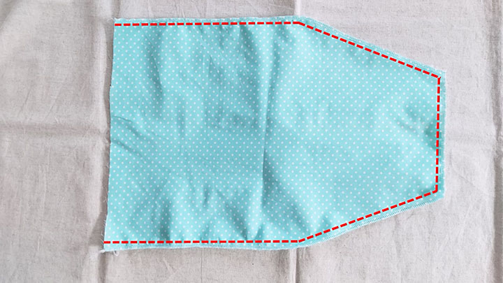 本体前後縫い合わせ