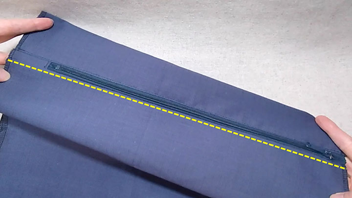 ファスナー縫い合わせ3