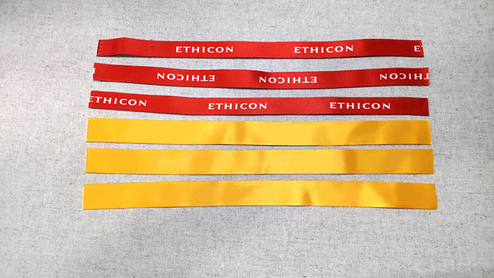 平テープカット