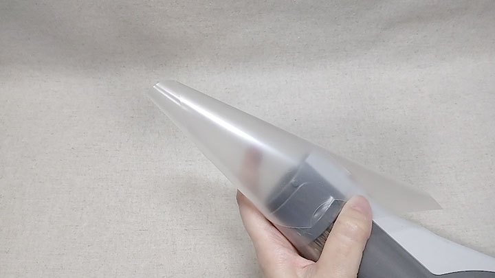 ノズル状に巻き