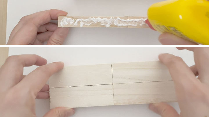 木片計４個貼り合わせ