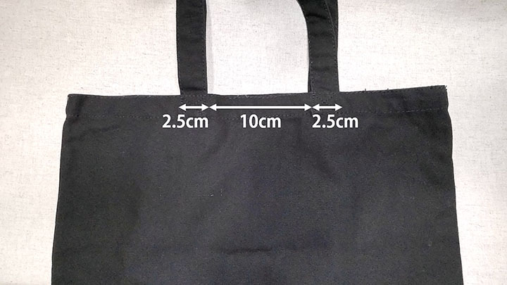 トートバッグ持ち手サイズ