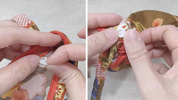 バネパーツ取り付け